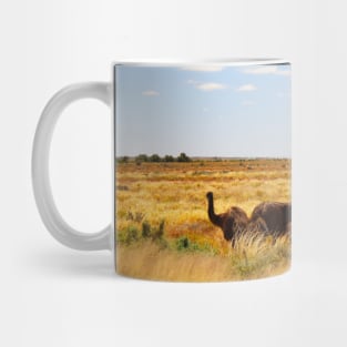 Emus in the Outback! Mug